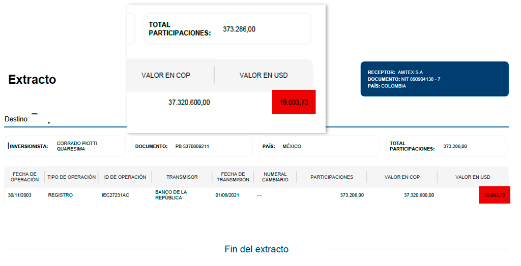 Example Direct Foreign Investment